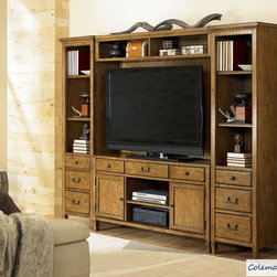 American Drew 114-586 Americana Home Entertainment Bridge - Entertainment Centers And Tv Stands