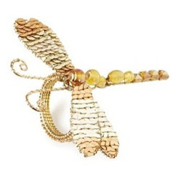 Kim Seybert 'Sequin Dragonfly' Napkin Ring - Napkin Rings