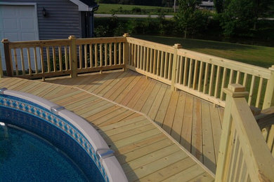 Pool - tropical pool idea in Indianapolis