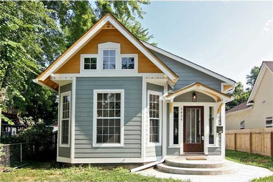 Inspiration for an exterior home remodel in Indianapolis