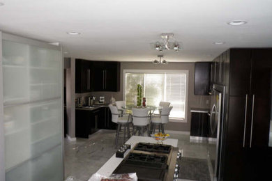 Example of a kitchen design in Calgary