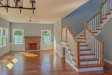 Inspiration for a living room remodel in Boston