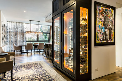 Dining room - contemporary dining room idea in New York