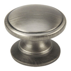 Cosmas - Cosmas 4702AS Antique Silver Cabinet Knob - Cabinet And Drawer Knobs