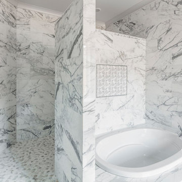 18 - Transitional Farmhouse Master Bath