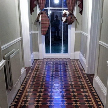 Victorian Tiled Hallway Restoration in Bridlington
