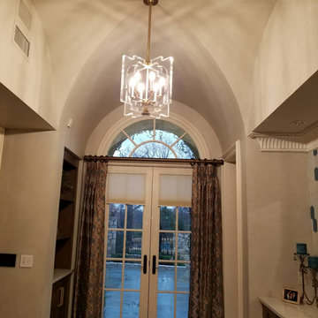 Master bathroom faux