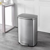 Connor 13-Gallon Trash Can With Soft-Close Lid and Mini Trash Can