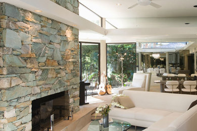 Living room - living room idea in Charleston