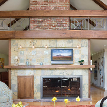 Transitional New England Home