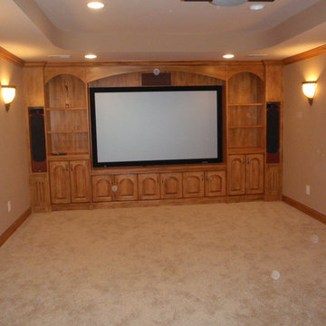 Basement Media Room addition
