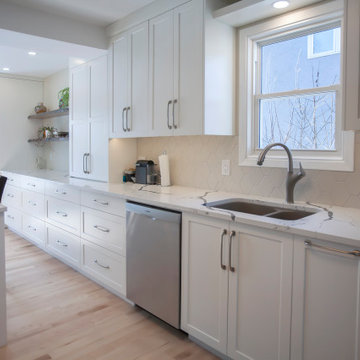 Extended Galley Kitchen