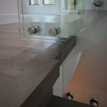 Project #80 | Mono-Beam Staircase with Glass Panels
