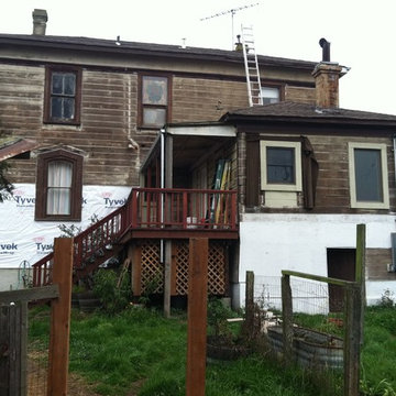 BEFORE - Wood Siding & Custom Trim in Petaluma, CA