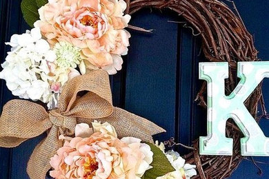 Inspiration for a farmhouse home design remodel in Atlanta