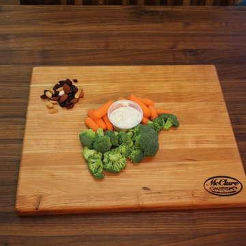 Cherry Reversible Butcher Block Cutting Boards