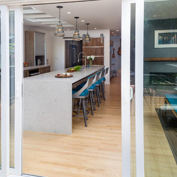 Modern Meets Industrial Chic - An Aptos Ranch Style Remodel