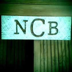 Handcarved Letters - Home Decor