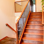 Split-Level Stairs After