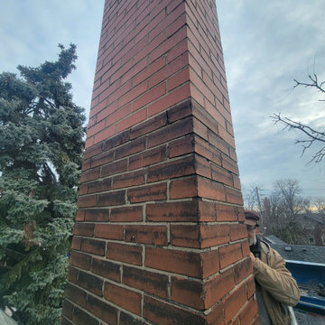 Chimney Cap Off (before)