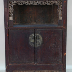Antique Chinese Display Cabinet - Storage And Organization