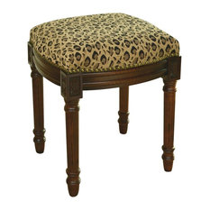 50 Most Por Animal Print Vanity Stools And Benches For 2018 Houzz Euroluxhome Vanity Stool Leopard Wood Stain Stools And Benches