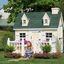 Traditional Outdoor Playhouses by Amazon