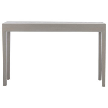 Barrett Mid Century Scandinavian Wood Console Table Grey