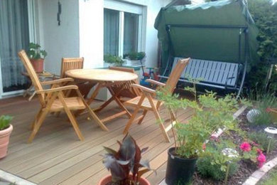 Moderne Terrasse in Leipzig