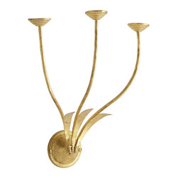 THREE LEAF SCONCE - NEW - Products