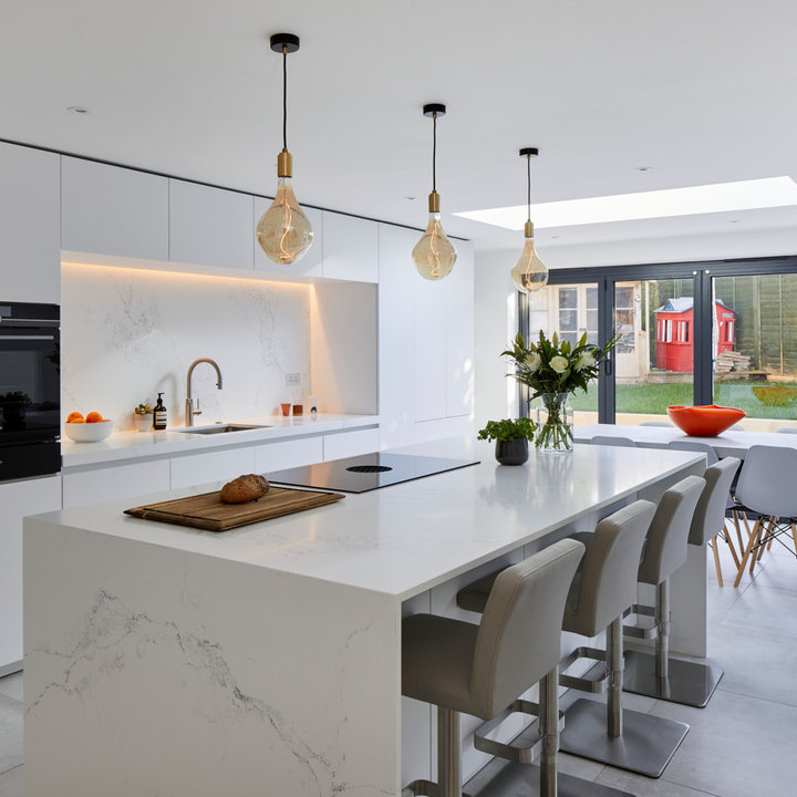 75 Beautiful Open Plan Kitchen Ideas and Designs - July 2022 | Houzz UK