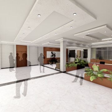 የገቢዎች ሚኒስቴር ቢሮ Ethiopian Ministry Of Revenue Head Office Interior Design + Build