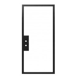 ACO - STEEL METAL EXTERIOR GRADE 1-LITE FRENCH DOOR WITH LOW-E GLASS - Windows And Doors
