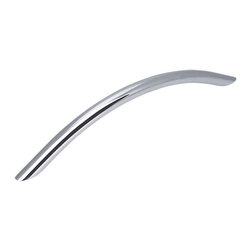 Cosmas - Cosmas 801-160CH Polished Chrome Bow Cabinet Pull - Cabinet And Drawer Handle Pulls