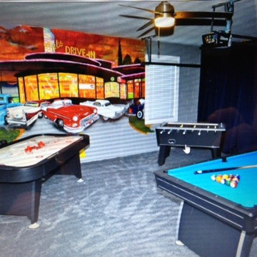 Solterra Mural Game Room