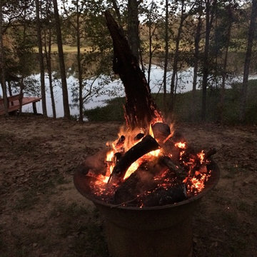 Fire Pit on the Farm