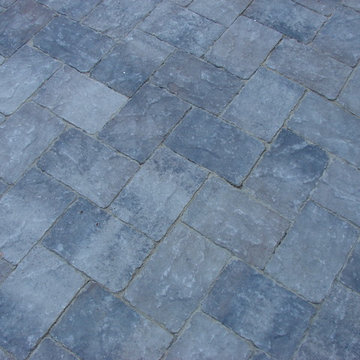 Herringbone Pattern Driveway Pavers
