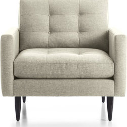 Crate&Barrel - Petrie Chair (Jonas) - Armchairs And Accent Chairs
