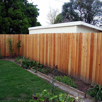 Cedar Dog Ear Privacy Fence