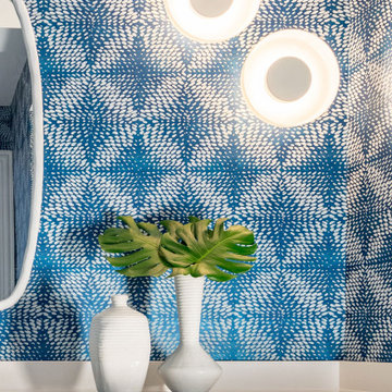 Lincoln Park Townhouse Powder Room