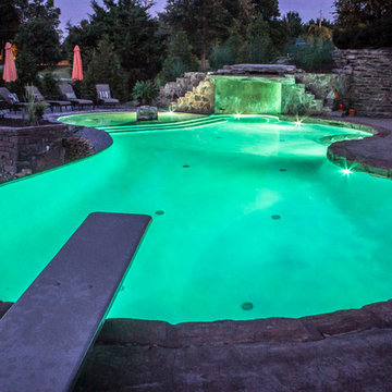 Union City, TN Freeform with Beach Entry and Grotto
