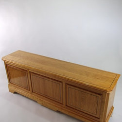 Custom Cherry and Ebony Blanket Chest - Accent Chests And Cabinets