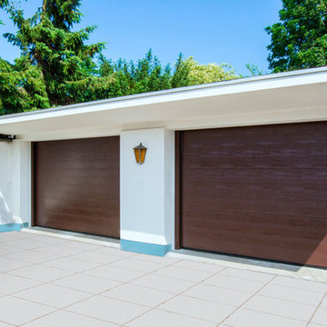 NASSAU garageport Model Woodgrain