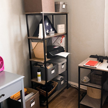 home office: before | after