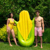 68" Green and Yellow Corn on the Cob Swimming Pool Float