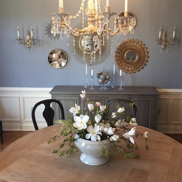 Parisian Inspired Dining Room