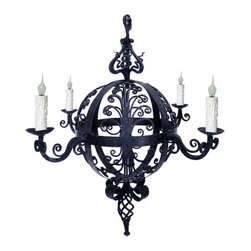 CH-170 Hand Made Iron Chandelier Designs - Chandeliers