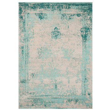 Safavieh Classic Vintage Collection CLV125 Rug, Turquoise, 8' X 11'