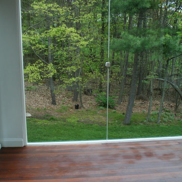 Screen Porch to Sunroom Conversion