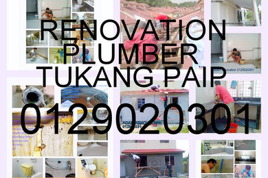 0129020301 ADAM renovation, plumbing, plumber, tukang paip pandan indah